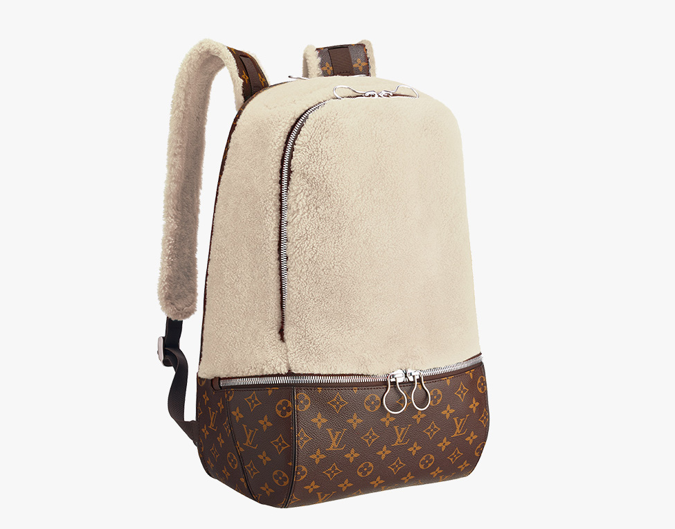 Louis-Vuitton-Marc-Newson-Fleece-Backpack-Ivory – MADE IN MILANO